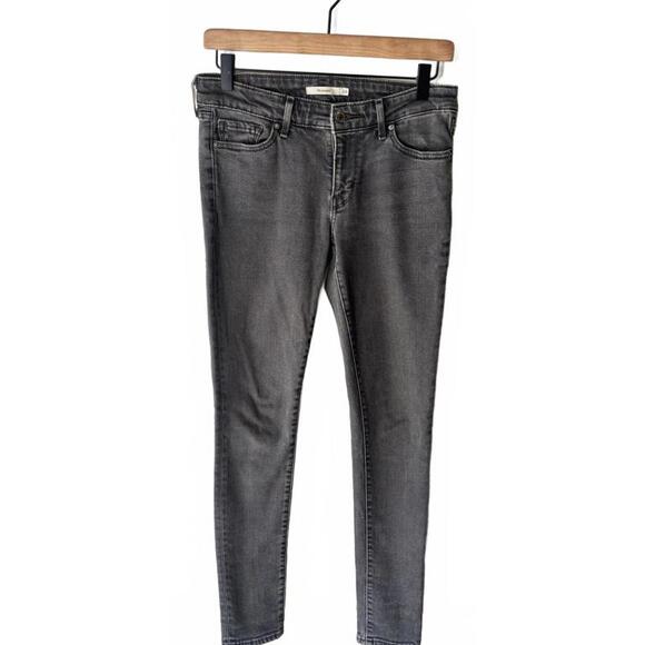 Levi’s 711’s Dark Gray Jeans - Picture 1 of 7